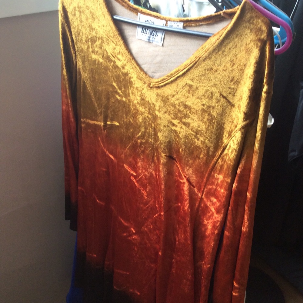 Long sleeve vintage dress